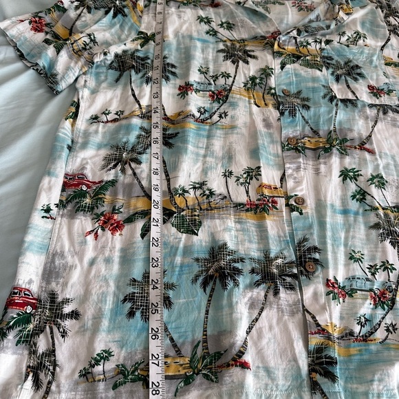 Vintage 90s Campia Moda Hawaiian Shirt Size Mens 2 XL Floral Short Sleeve Button - Picture 10 of 11